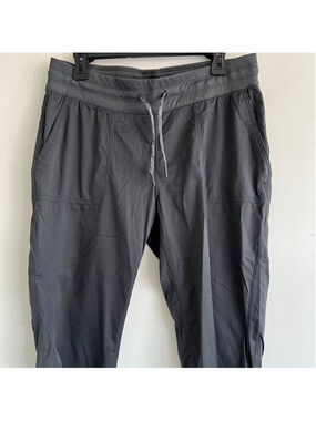 The North Face Gray Track Pants & Joggers L